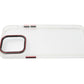 Coque de protection antichoc en TPU blanc transparent pour iPhone 14 Pro Max