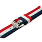 Bracelet SYSTEM-S 20 mm en nylon pour montre intelligente Samsung Galaxy Watch 4 en coloré
