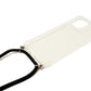SYSTEM-S Silicone Protective Case with Neck Strap in Transparent Case for iPhone 14 Plus