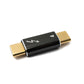 SYSTEM-S USB4 USB Adapter Typ C Stecker zu Stecker 40 Gbit/s USB 4.0 Kabel in Grau