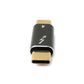 SYSTEM-S USB4 USB Adapter Typ C Stecker zu Stecker 40 Gbit/s USB 4.0 Kabel in Grau