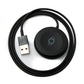 Cable USB 2.0 SYSTEM-S Estación de carga de 100 cm para Samsung Galaxy Watch 5 Gear S4 Sport