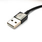 Cable USB 2.0 SYSTEM-S Estación de carga de 100 cm para Samsung Galaxy Watch 5 Gear S4 Sport