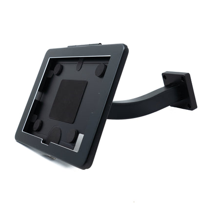 Support mural SYSTEM-S verrouillable pour iPad 10 Pro 11 Air 4 5 en noir