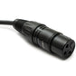 SYSTEM-S Audio Kabel 150 cm XLR 3 polig Buchse zu 6.35 mm Klinke Stecker AUX