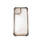 Custodia protettiva antiurto in TPU in custodia nera trasparente per iPhone 14 Plus