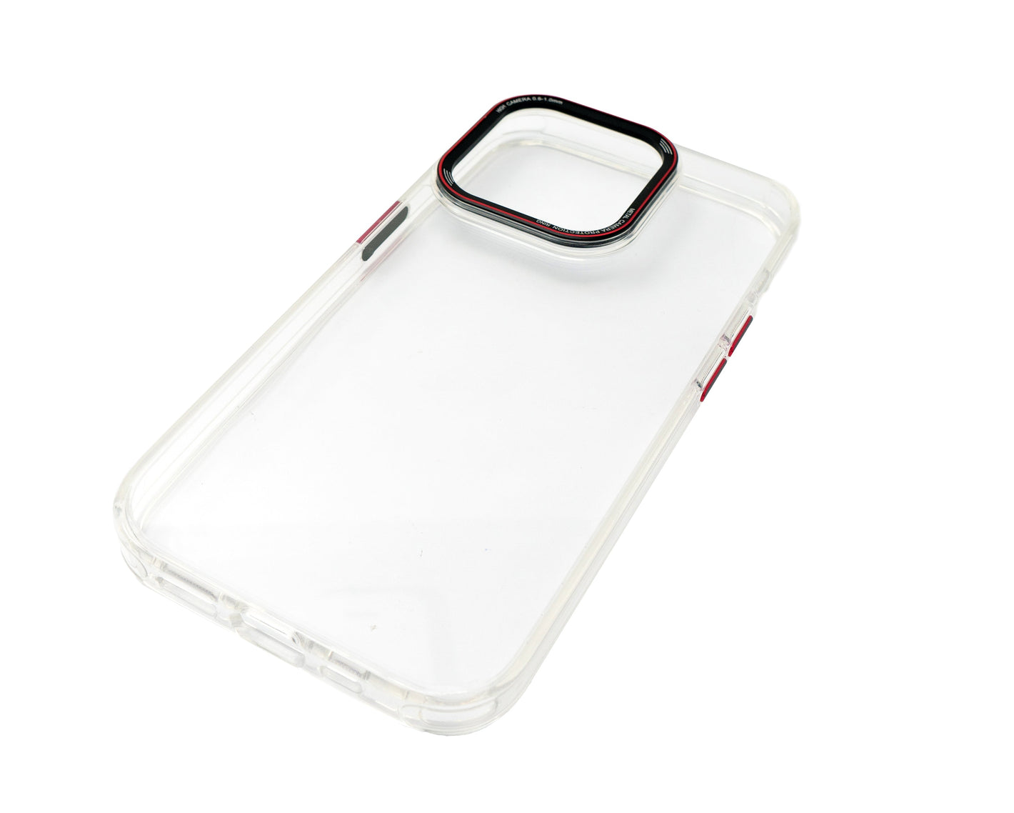 SYSTEM-S protective case shockproof made of TPU in white transparent case for iPhone 14 Pro