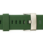 Cinturino in silicone flessibile 20mm per Huawei Watch 2 Smartwatch in verde