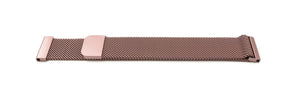 Pulsera SYSTEM-S de 20 mm de metal milanés para Smartwatch Huawei Watch en color rosa