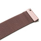 SYSTEM-S Armband 20 mm Milanaise aus Metall für Huawei Watch Smartwatch in Rosa