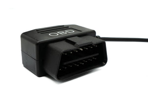 Câble OBD SYSTEM-S 350 cm prise OBD 2 vers USB 2.0 prise Micro B interrupteur diagnostic de voiture