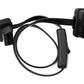 SYSTEM-S OBD cable 50 cm OBD 2 16pin J1962M plug to J1962F socket flat switch car