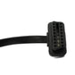SYSTEM-S OBD cable 50 cm OBD 2 16pin J1962M plug to J1962F socket flat switch car