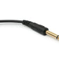 Cable de audio SYSTEM-S Conector AUX estéreo de 150 cm Conector de 6,35 mm a conector XLR en negro