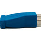 SYSTEM-S USB 3.0 Adapter Typ A Stecker zu Typ B Stecker Kabel in Blau
