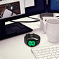 Correa de silicona flexible SYSTEM-S 20mm para Smartwatch Samsung Galaxy Watch 4 Negra