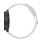 Cinturino in silicone flessibile 20mm per Smartwatch Huawei Watch 2 in bianco