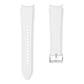 Cinturino in silicone flessibile 20mm per Smartwatch Huawei Watch 2 in bianco