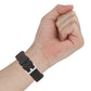 SYSTEM-S Armband flexibel aus Silikon 20mm für Samsung Galaxy Watch 4 Smartwatch Schwarz
