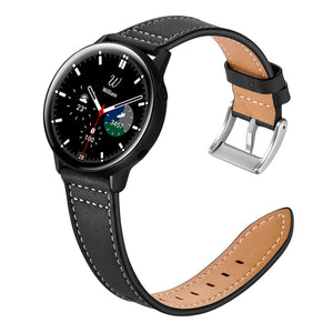 Cinturino in silicone flessibile 20mm per Samsung Galaxy Watch 4 Smartwatch Nero