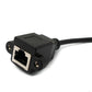Câble LAN SYSTEM-S Prise RJ45 30 cm vers adaptateur à vis bornier 8 broches
