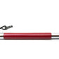 SYSTEM-S Touchpen Stylus aus Aluminium in Rot für Tablet Smartphone Laptop Surface