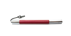 Stylet tactile SYSTEM-S en aluminium rouge pour tablette, smartphone, ordinateur portable.