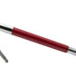 SYSTEM-S Touchpen Stylus aus Aluminium in Rot für Tablet Smartphone Laptop Surface