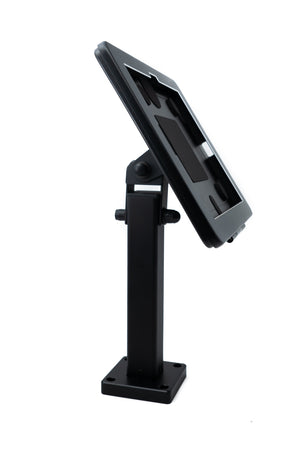 Soporte de pared SYSTEM-S Soporte de mesa de 360° con cerradura para iPad 10 Pro 11 Air 4 5 negro