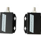 Extender IP da 75 Ohm Imposta cavo coassiale LAN RJ45 su BNC in nero