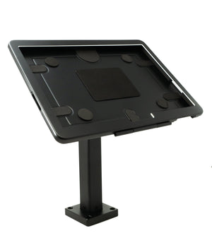 SYSTEM-S Tisch Halterung abschließbar 360° für Microsoft Surface Pro 9 13.0" in Schwarz