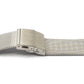 Bracciale milanese in metallo per smartwatch Fitbit Versa 4 3 2 Sense in grigio