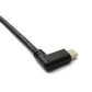 Cable SYSTEM-S USB 3.2 Gen 1 4m Tipo C Macho a 3.0 Tipo A Macho Adaptador Ángulo Negro