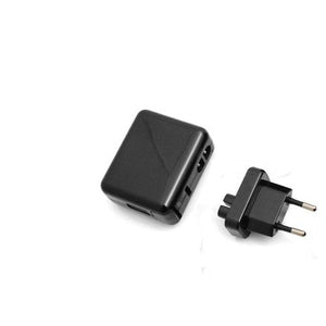 SYSTEM-S USB Reise Ladegerät Netzteil Travel Charger 2,4 Ampere International