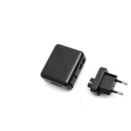 Caricabatterie da viaggio USB System-S alimentatore da viaggio 2,4 A internazionale