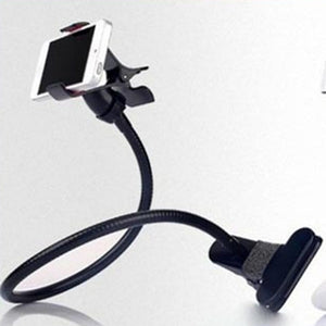 Universal flexible table & bed gooseneck arm holder for smartphone