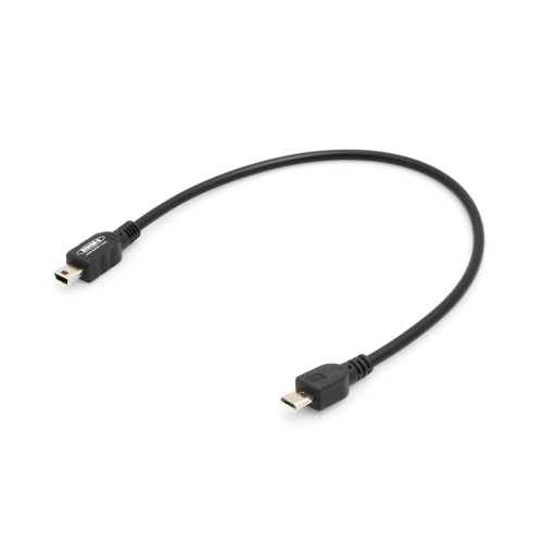 System-S Cavo dati e ricarica corto da Micro USB a Mini USB da 30 cm