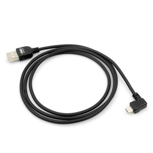 System-S Micro USB cable data cable charging cable angle plug 100 cm