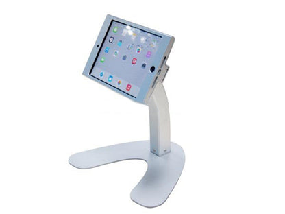 Support de présentation verrouillable en aluminium System-S pour salon professionnel 31 cm pour iPad mini iPad mini 2