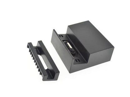 Câble SYSTEM-S USB 2.0 80 cm station de charge magnétique pour Sony Xperia Z Ultra en noir