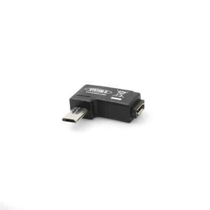System-S angle plug (right) Micro USB to Micro USB adapter
