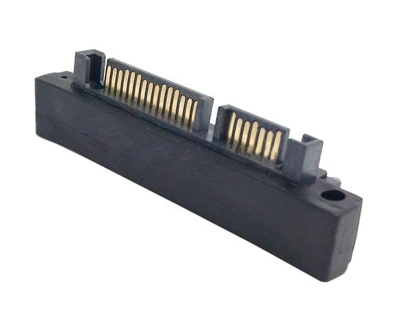 System-S Adapter Right Angle SATA 22Pin 7 + 15 (male) to SATA 22Pin (female)