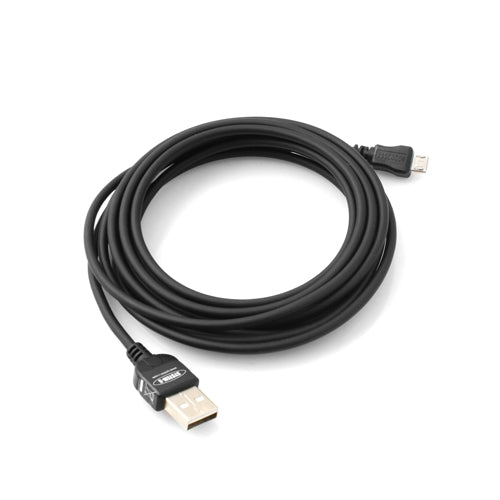 System-S 3 m meter high speed micro USB charging cable for twice as fast charging. Double time charging, twice the charging speed 2x faster