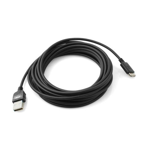 System-S 5 m meter high speed micro USB 3.0 charging cable for twice as fast charging. Double time charging, twice the charging speed 2x faster