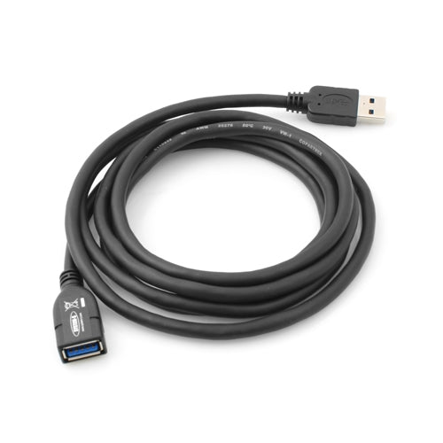 System-S USB 3.0 Typ A (male) auf USB 3.0 Typ A (female) Kabel Verlängerungskabel 100 cm
