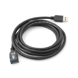 Câble d'extension System-S USB 3.0 Type A (mâle) vers USB 3.0 Type A (femelle) 100 cm