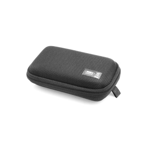 System-S shockproof cable protection zipper case (approx. 3 cm x 5 cm x 10 cm) bag box case for headphones