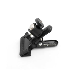 System-S Mini Tripod Clamp Mounting Holder Ball Head Joint 360° Rotation with 1/4 Thread