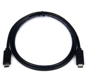System-S Cavo dati USB 3.1 tipo C maschio a USB 3.1 tipo C maschio Cavo di ricarica da 100 cm