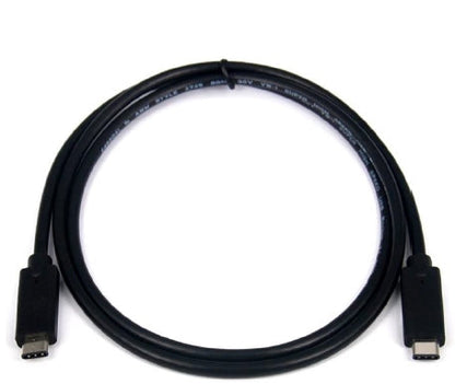 System-S USB 3.1 Type C Male to USB 3.1 Type C Male Data Cable Charging Cable 100cm